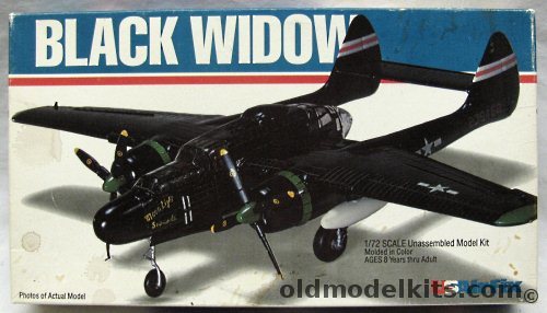 Airfix 1/72 Northrop P-61A P-61B Black Widow - Moon Light Serenade, 40020 plastic model kit